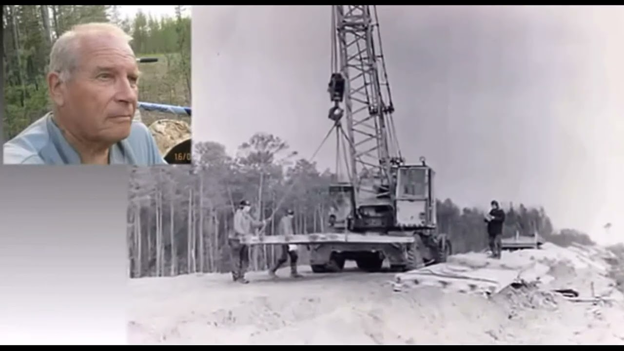 Сибирская твердь. Как строилась дорога в с.Александровское, (Казахская дорога) Томская область.