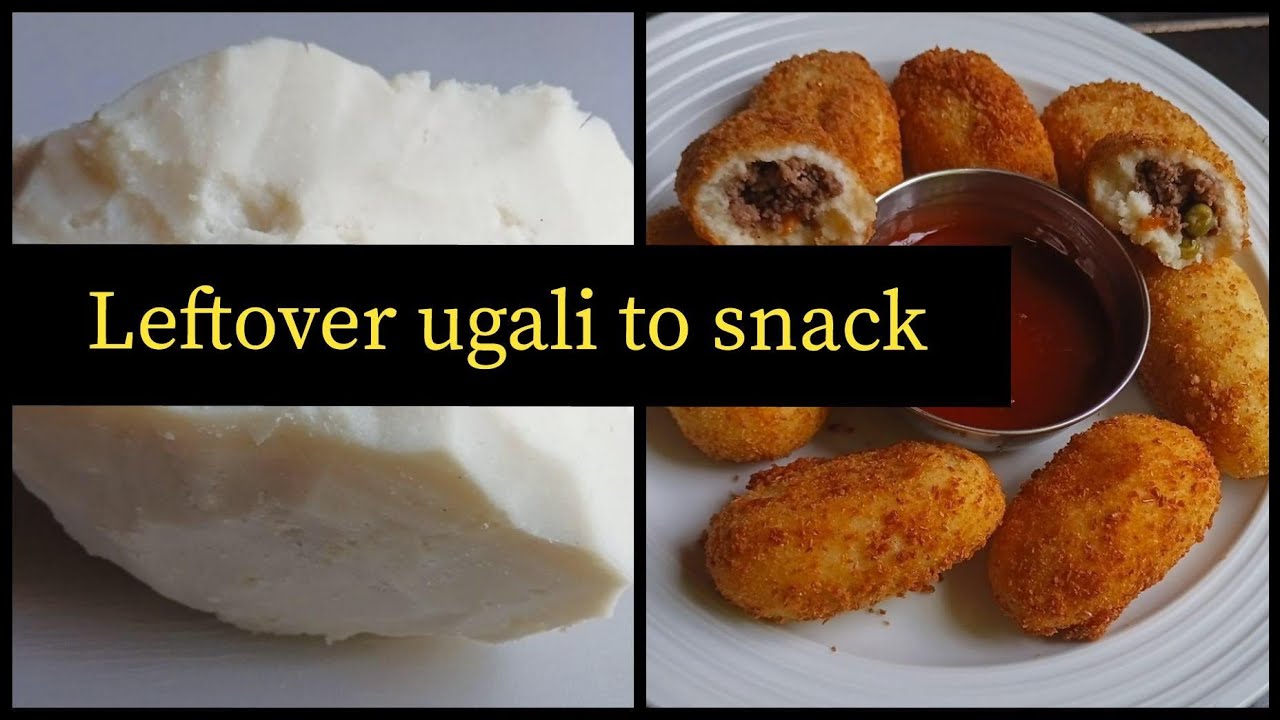 How to use leftover ugali/posho/Turn posho into breakfast snack. #uganda #ugali #ugandankitchen