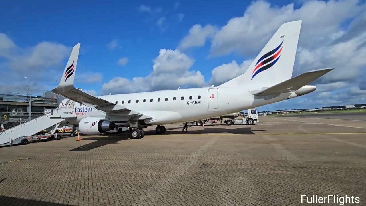 Eastern Airways Embraer E170 G-CMPI I Paris Orly ✈️ Southampton I *Full Flight*