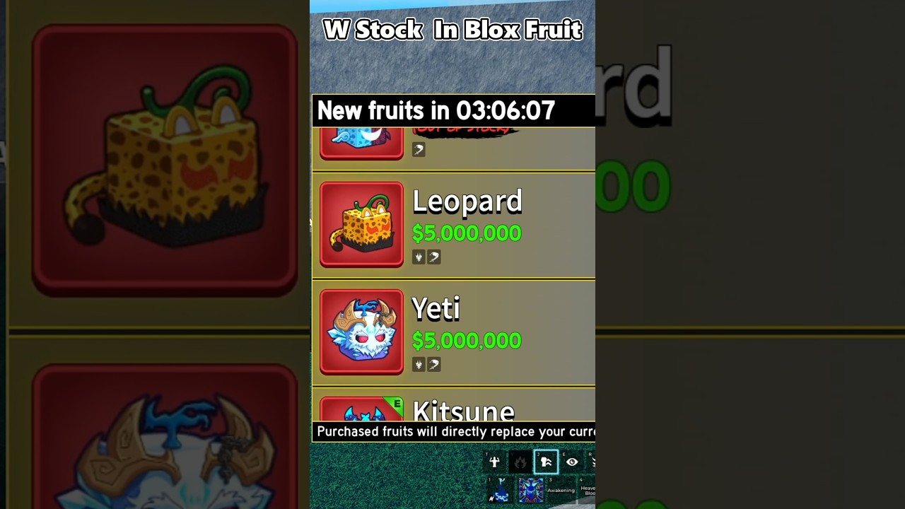 Biggest W Stock in Blox Fruit #roblox #bloxfruits #dragonfruit #robloxedit
