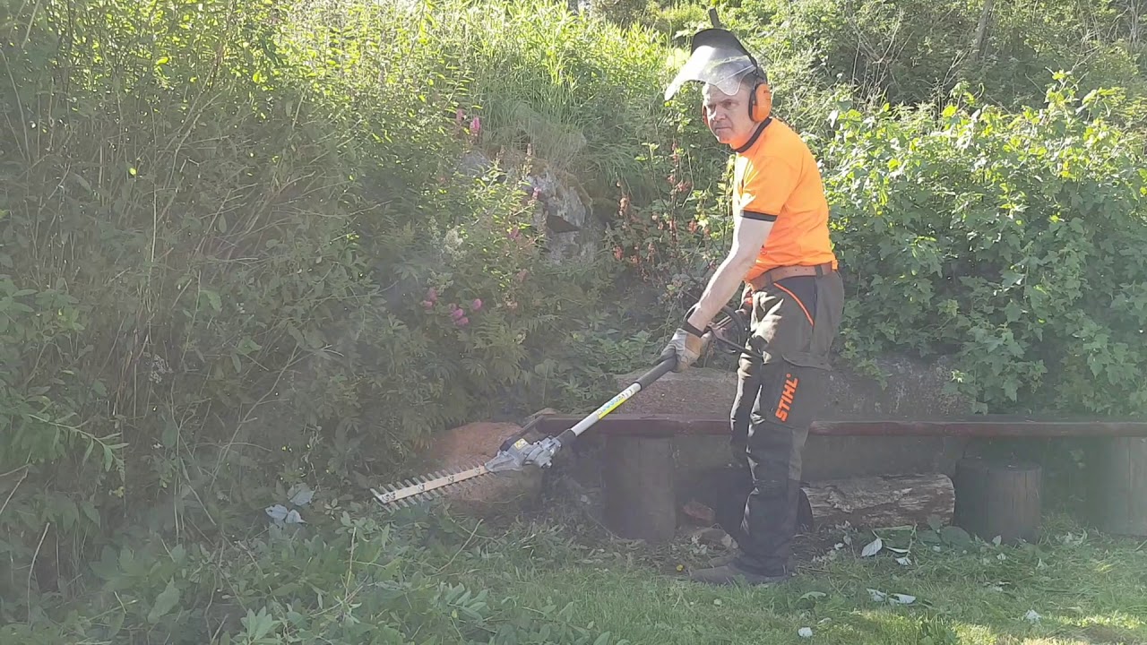 Stihl Kombi System KM 130 R With Hedge Trimmer HL KM