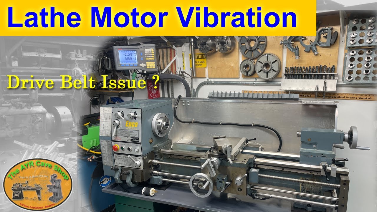 Quickie | Lathe Motor Vibration Fix