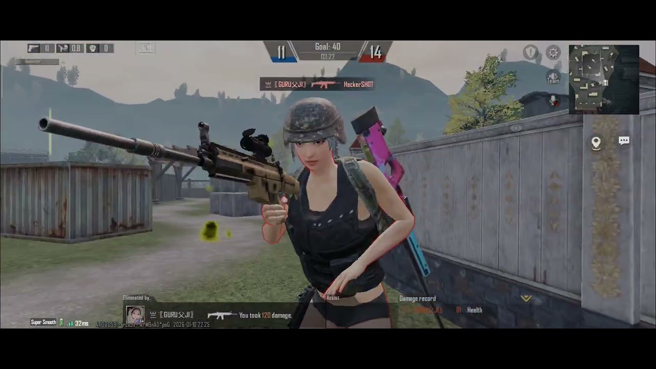 1v2 with friends # bgmi # gaming# friends # gameplay# fun