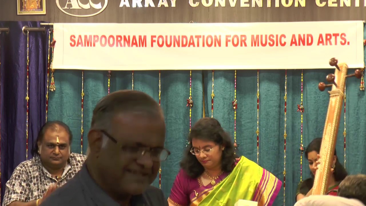 Sampoornam Foundations For Music and Arts -Amrutha Venkatesh Vocal