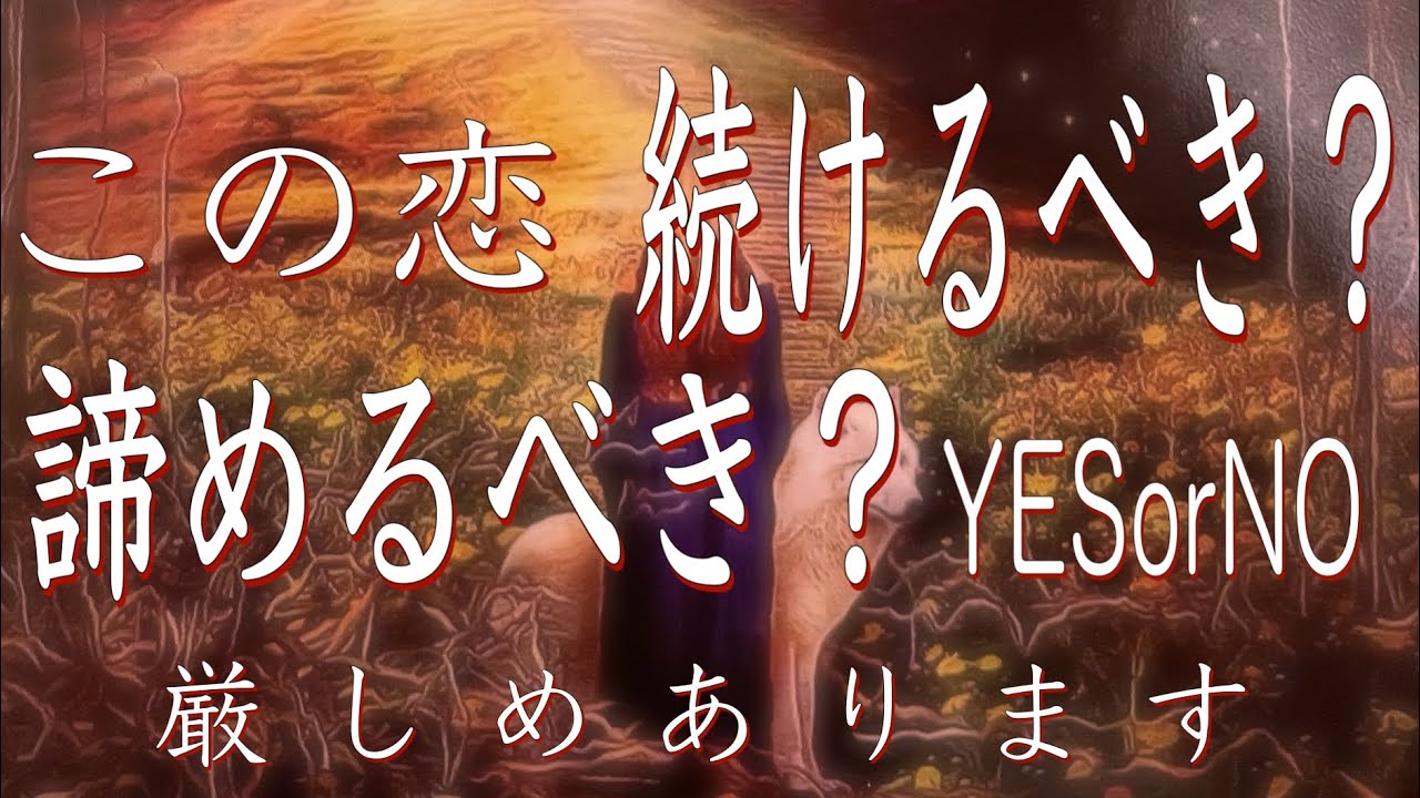 【厳しめあります】この恋続けるべき？諦めるべき？💖