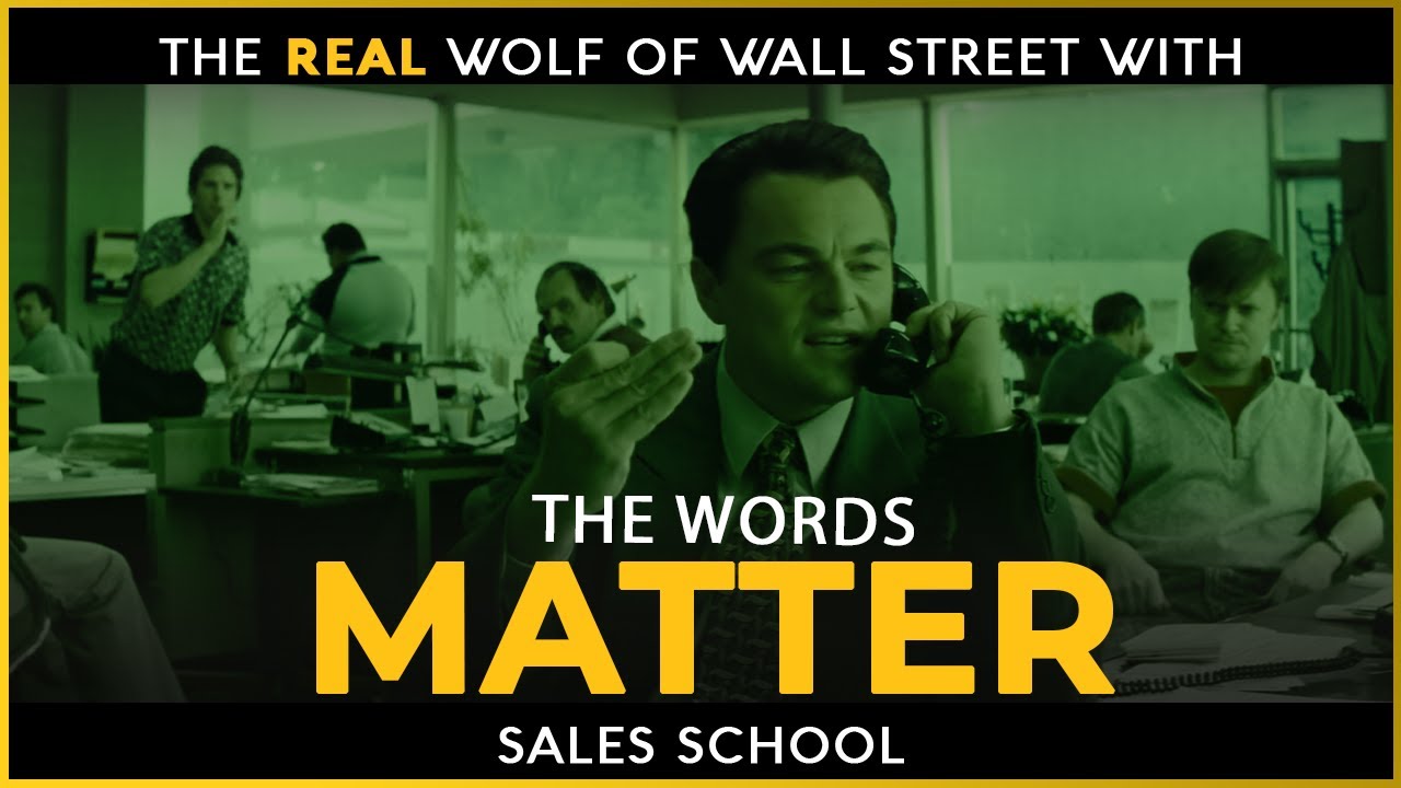 The Words Matter | Free Sales Training Program | Sales School