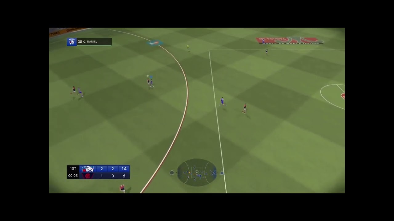 AFL 23 100 METER HANDBALL BUG!!!