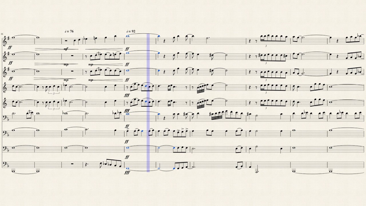 Creep Bluecoats 2011( Brass score)