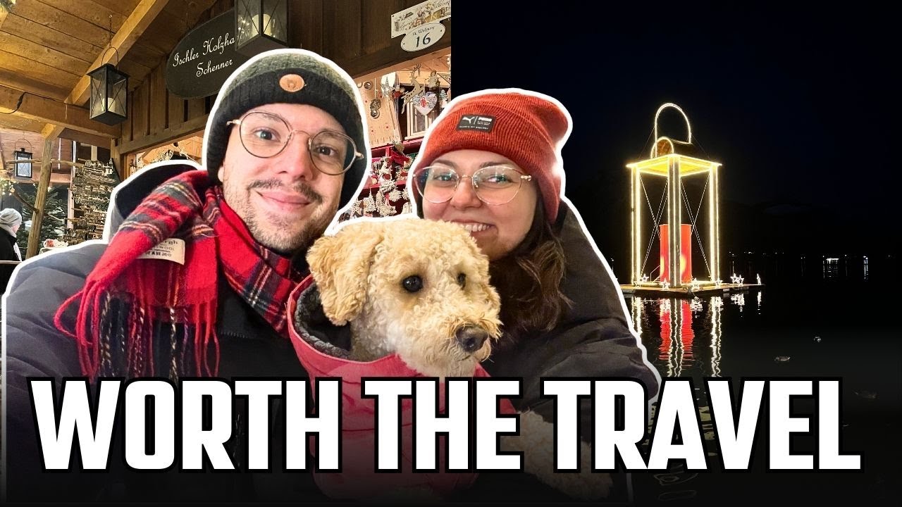 We Traveled to Austria’s Most Magical Christmas Market | Vlogmas Day 5 🎄