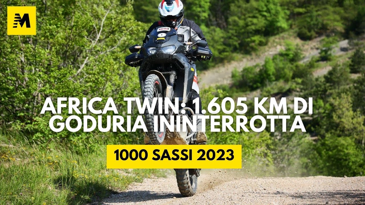 La Honda Africa Twin regina della 1000 Sassi 2023: 1.605 km di goduria in fuoristrada!
