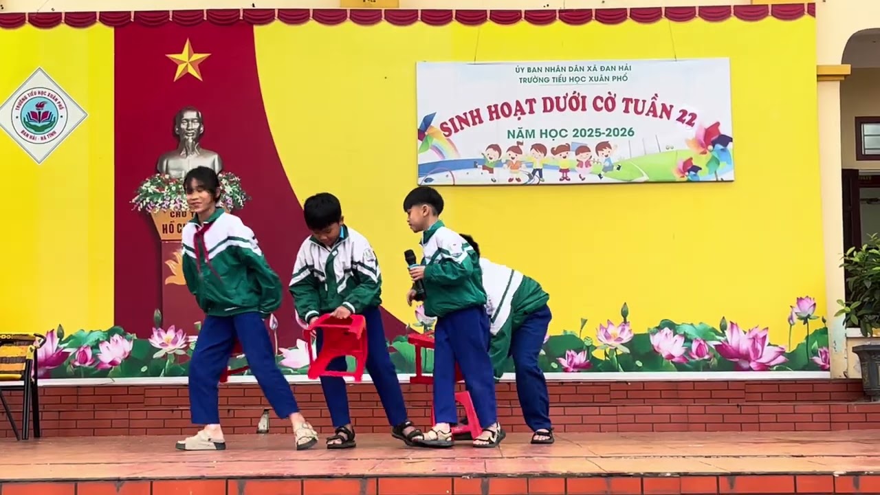SHDC: Tiểu phẩm Phòng chống bạo lực học đường - lớp 5C Trường TH Xuân Phổ