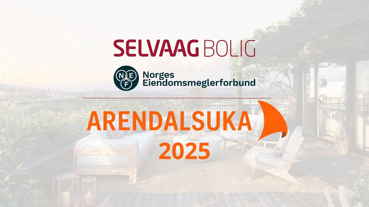 Boligmarkedet 2025 – Hele arrangementet fra Arendalsuka 🎥