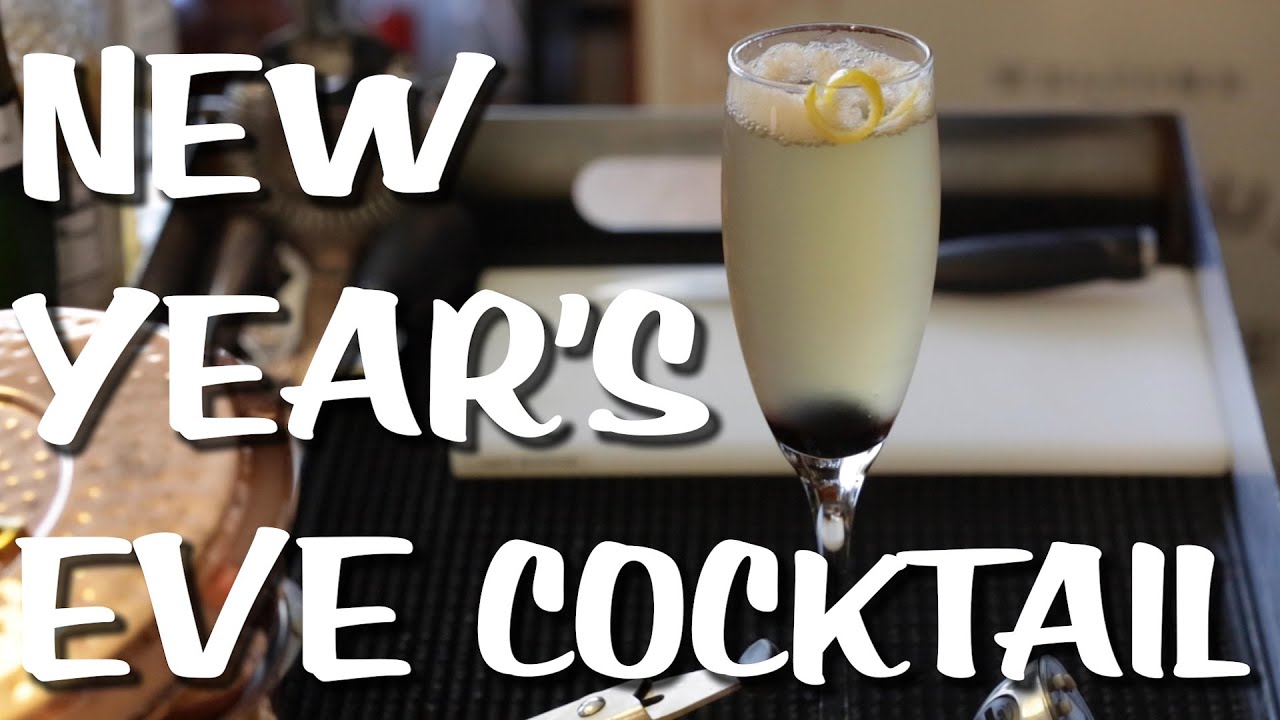 New Year's Eve Champagne Cocktail