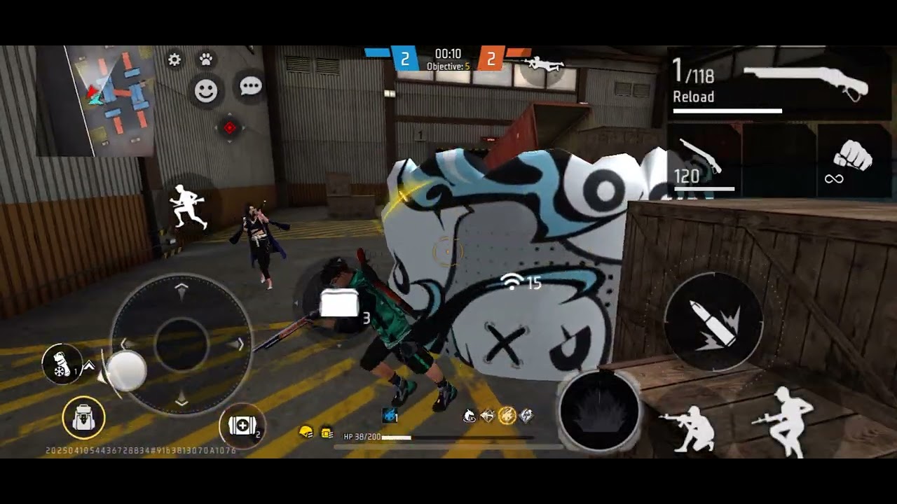 Free fire game wapons