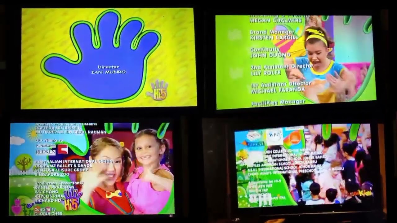 Hi-5 End Credits Comparison 2026.