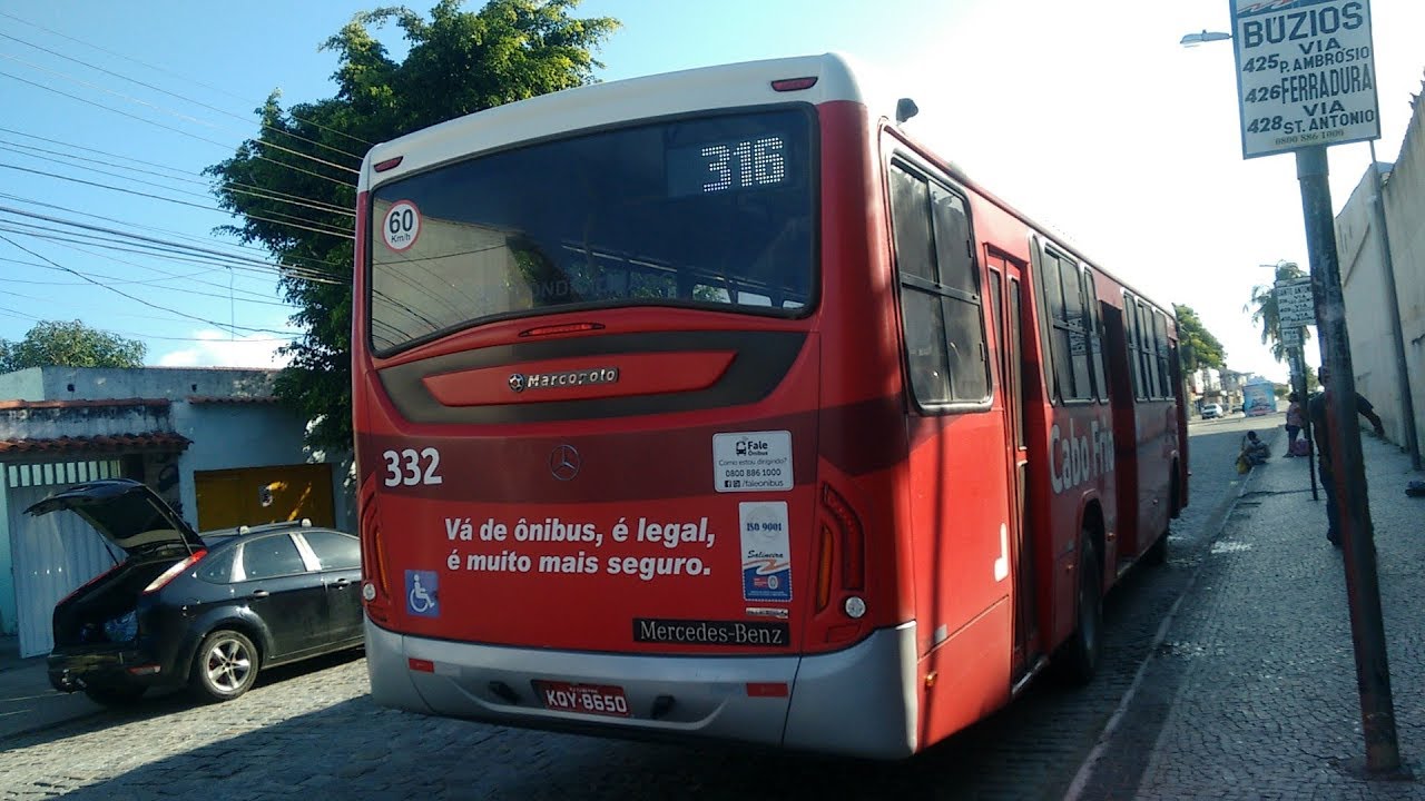 316 - Santo Antônio X Cabo Frio (Via Unamar)