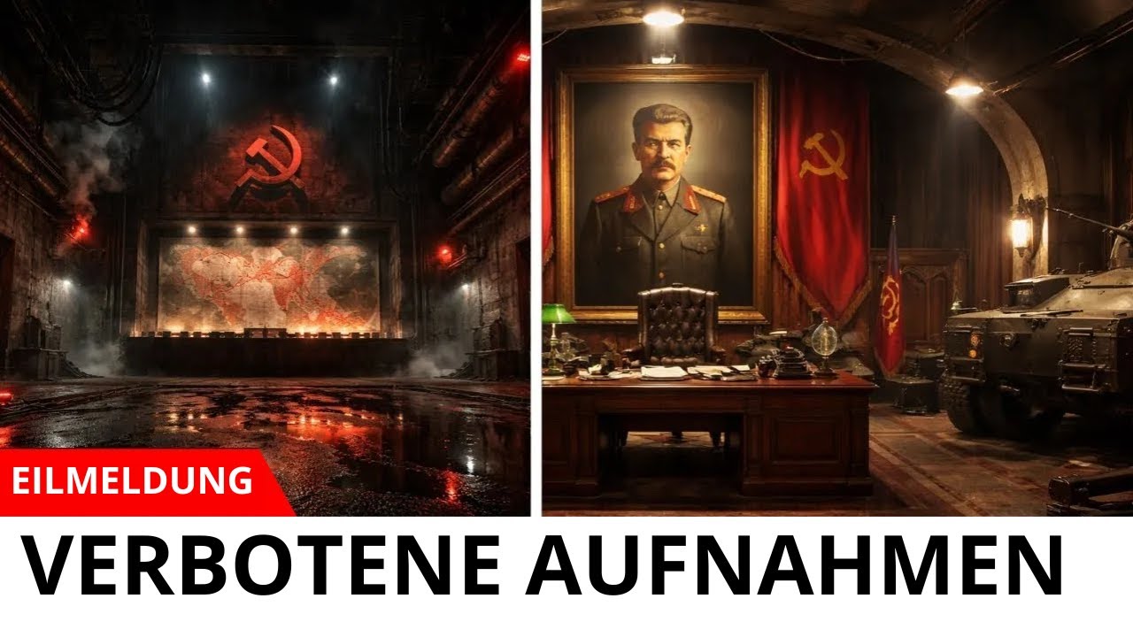 Nach 75 Jahren: Sie haben Stalins GEHEIMEN Bunker betreten—Was man dir NIE erzählt hat