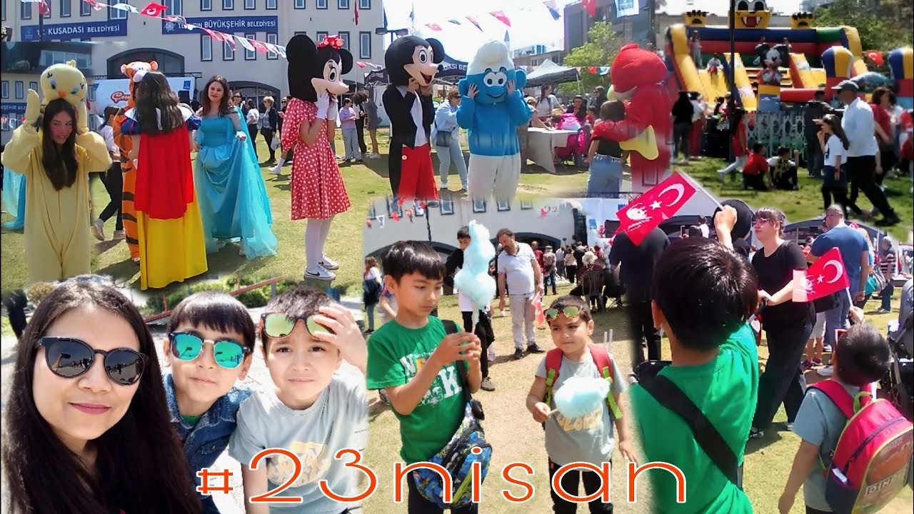 Kuşadasi National Sovereignty and Children's Day celebration | KUSADASI TURKIYE 2025