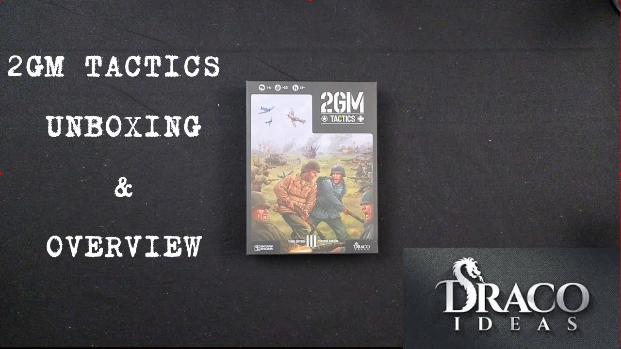 2GM Tactics Unboxing and Overview