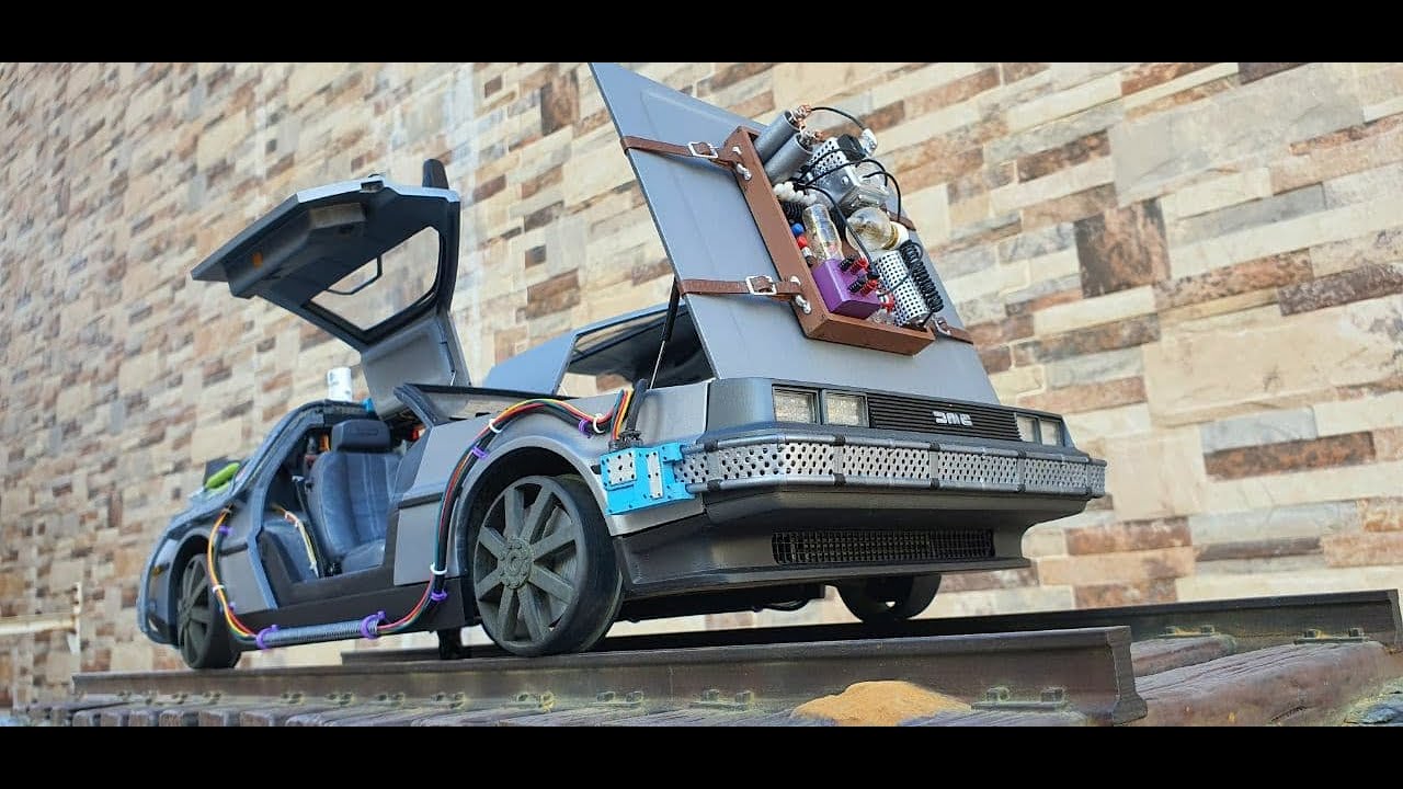 Delorean Regreso al Futuro 3 Impreso en 3D