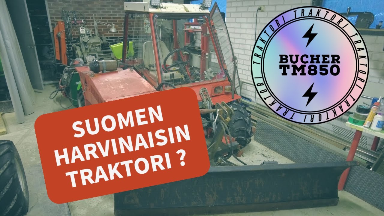 Bucher TM850 traktori projekti: Osa 1