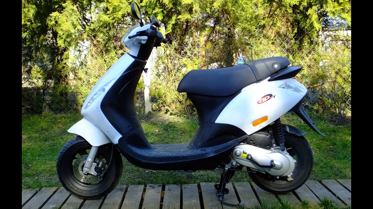 Piaggio Zip startup after 4 month winter break