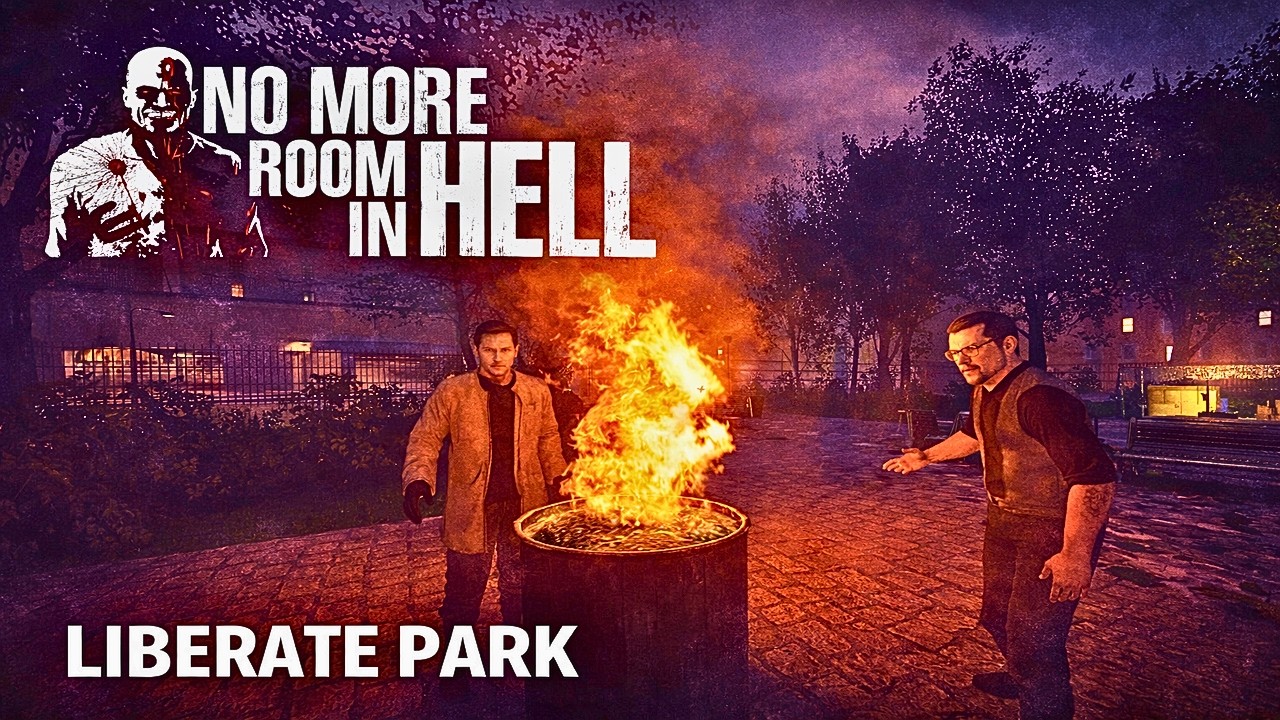 No More Room In Hell | Surviving The Liberate Park | 4k Co-op Gameplay!