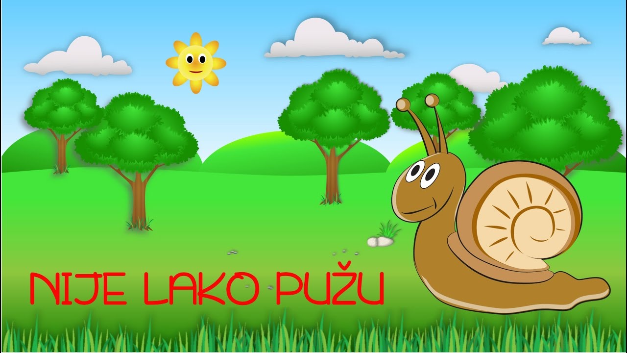 NIJE LAKO PUŽU - Đorđe Kovačević - ANIMIRANI VIDEO