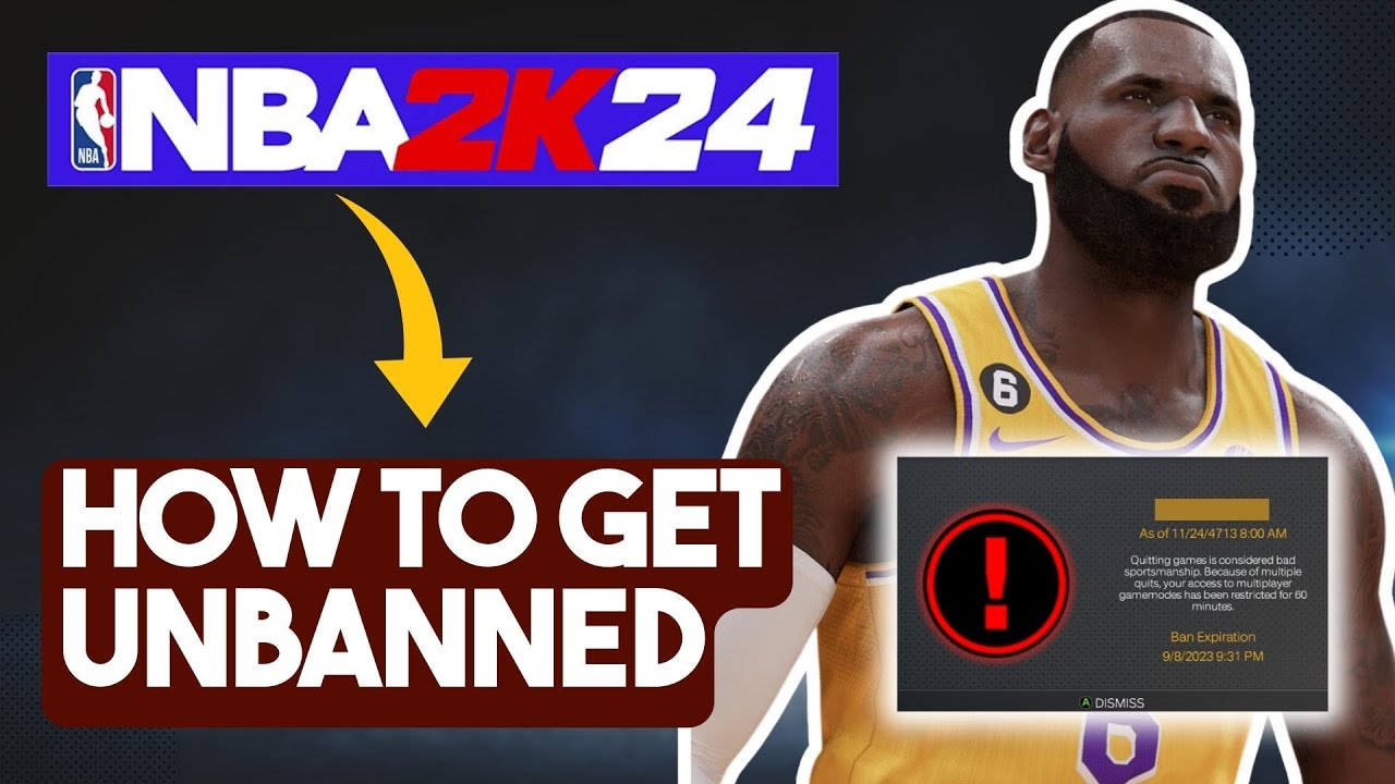 Заблокировали доступ? Советы, как разблокировать аккаунт в NBA 2K24.