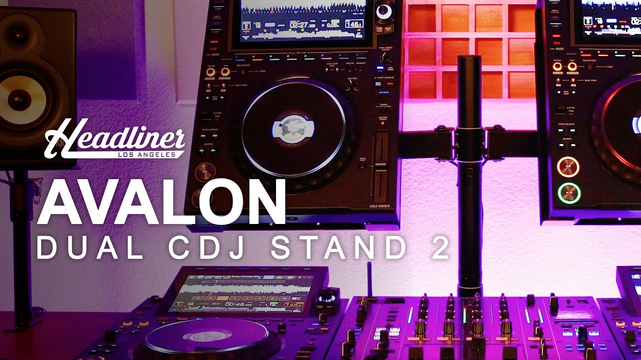 Headliner Avalon Dual CDJ Stand 2