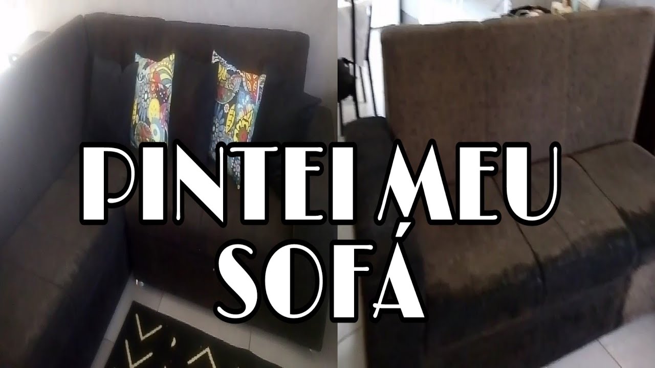 TOUR PELA SALA + PINTEI MEU SOFÁ- FERNANDA ALACRINO