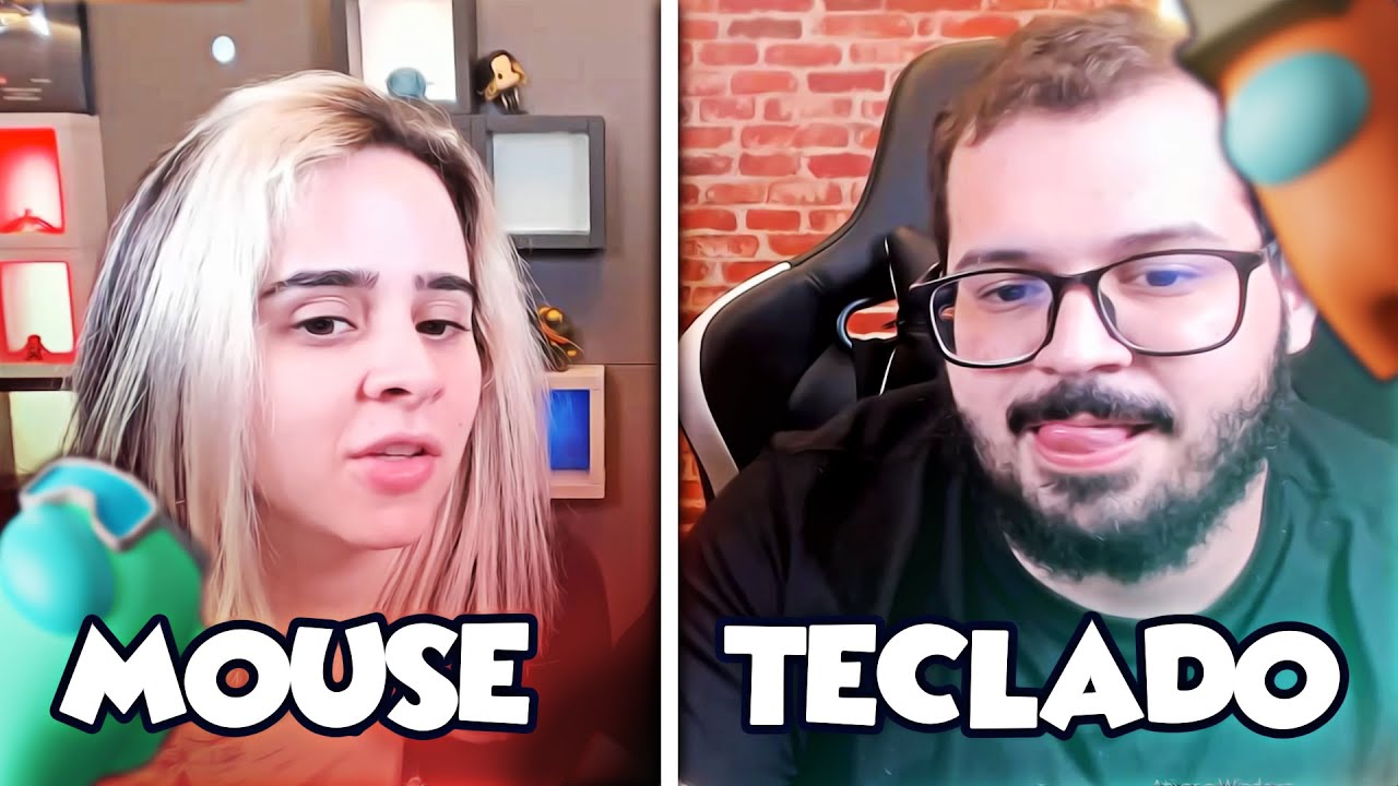 AMONG US com MOUSE e TECLADO