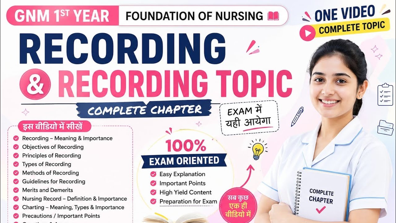 Recording & Reporting Explained Simply | Recording And Reporting# FundamentalsOfNursing#NursingNotes