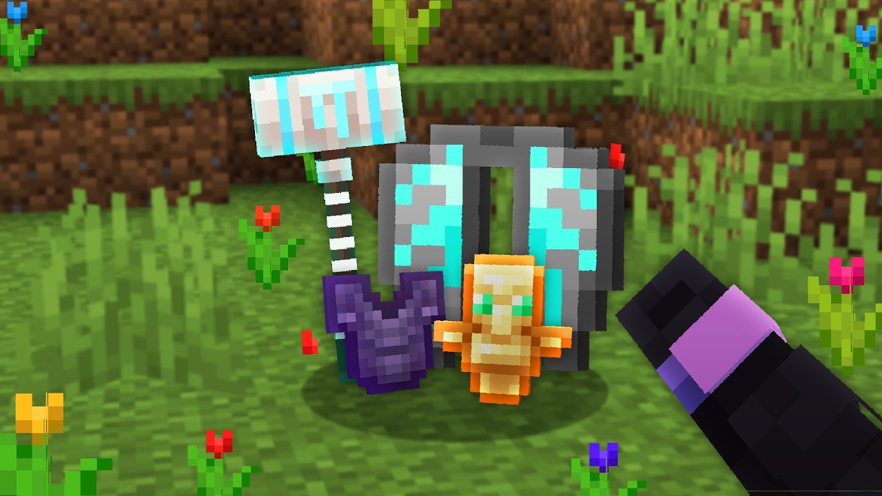 Minecraft Hunger Games, But Flowers Are OP...