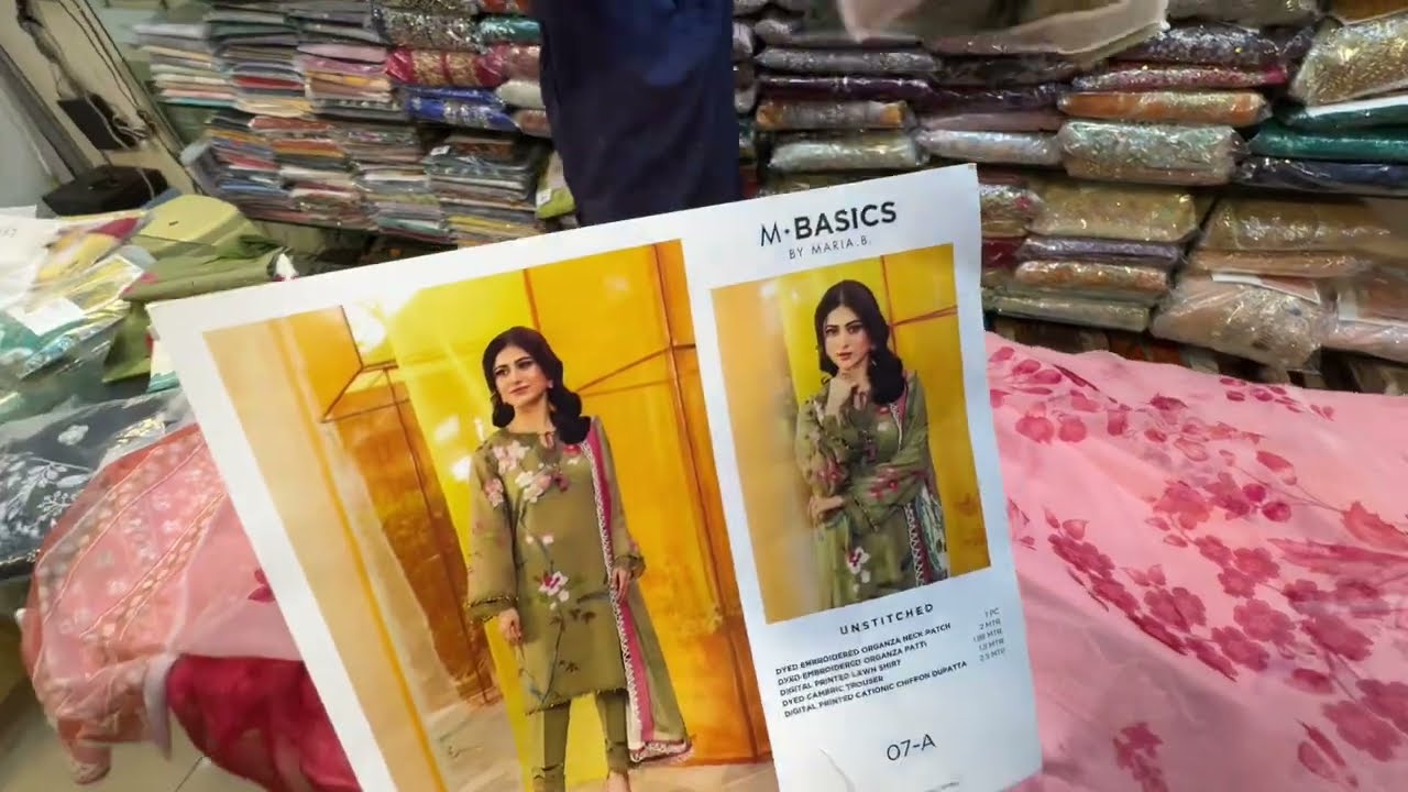 Maria B | M Basics 100% original Lawn 5500 Only |