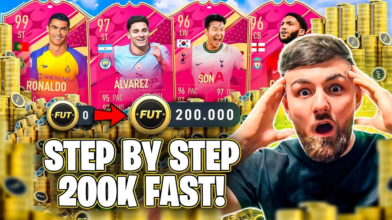 How to Make 200k Coins FAST?! (FIFA 23 BEST SNIPING FILTERS) *step by step 0-200k*