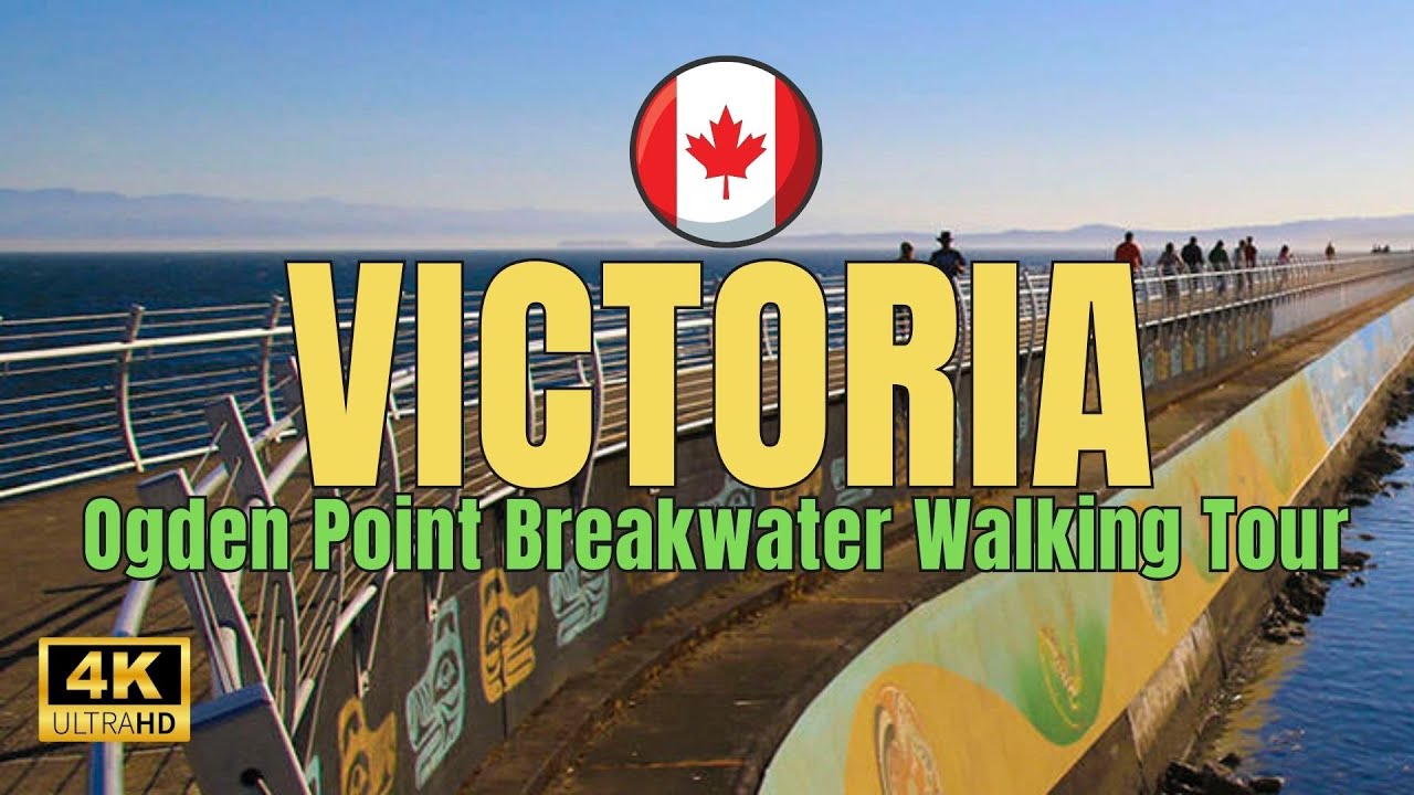 Experience OGDEN POINT BREAKWATER in 4K &bull; Scenic Walking Tour