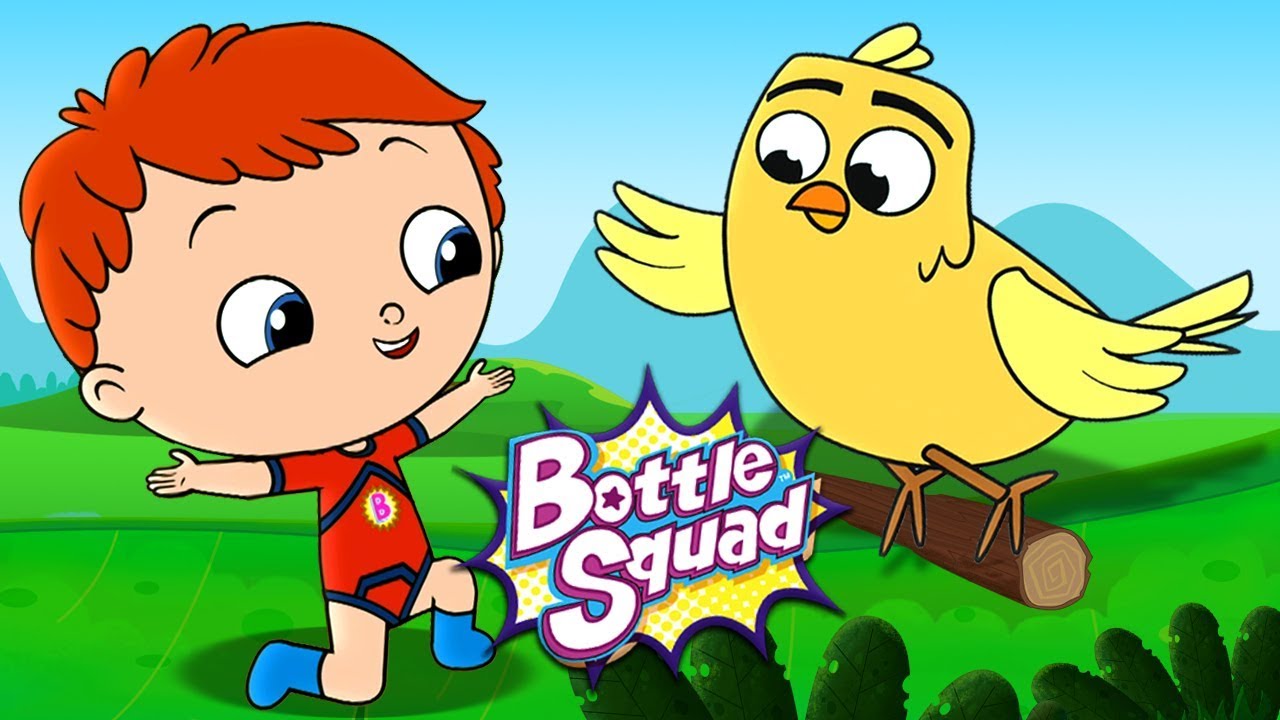 A Flying Start | Bottle Squad Cartoon | Kids Video | Superhero Stories For Children