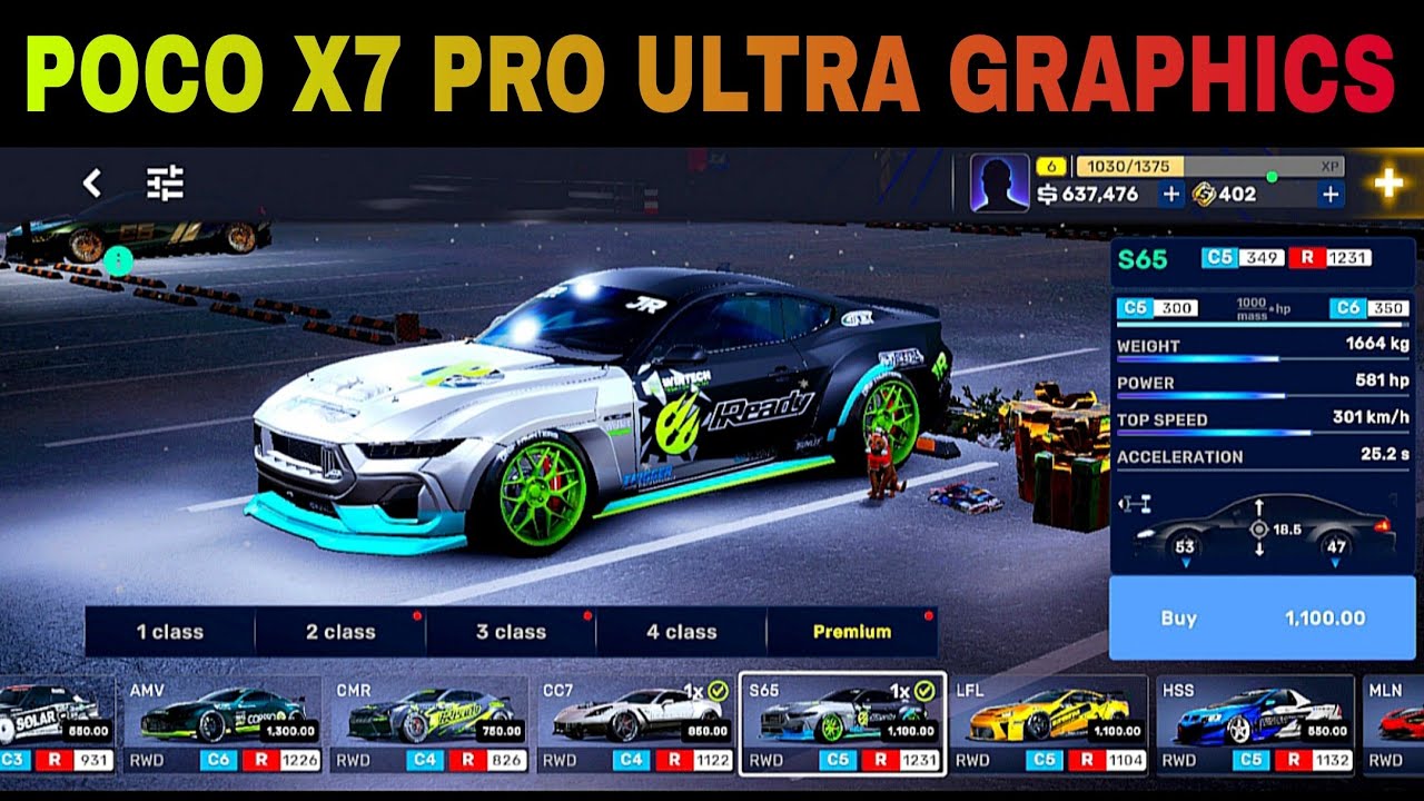 CARX STREET DIMENSITY 8400 ULTRA | POCO X7 PRO MAX GRAPHIC SETTING | BEST OPEN WORLD CAR RACING GAME