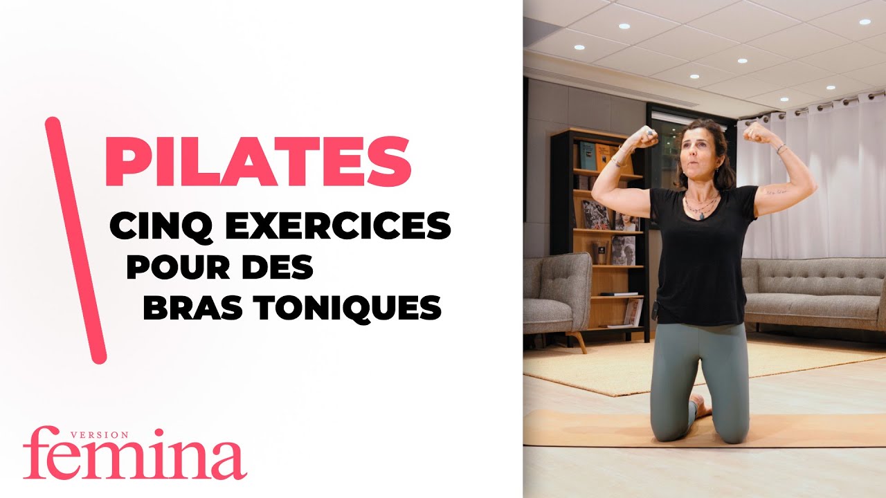 Cinq exercices pour des bras toniques avec la méthode Pilates