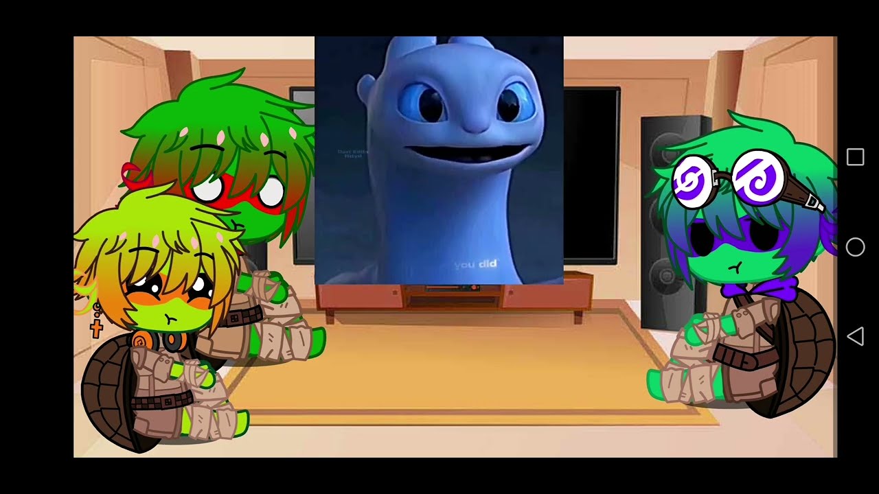 TmnT react to Leo as Toothless /Part 2