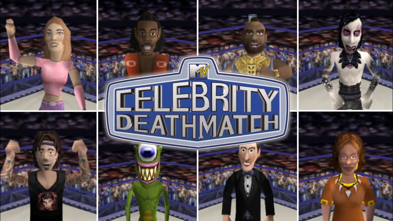 All FATALITIES - Celebrity Deathmatch | PS1