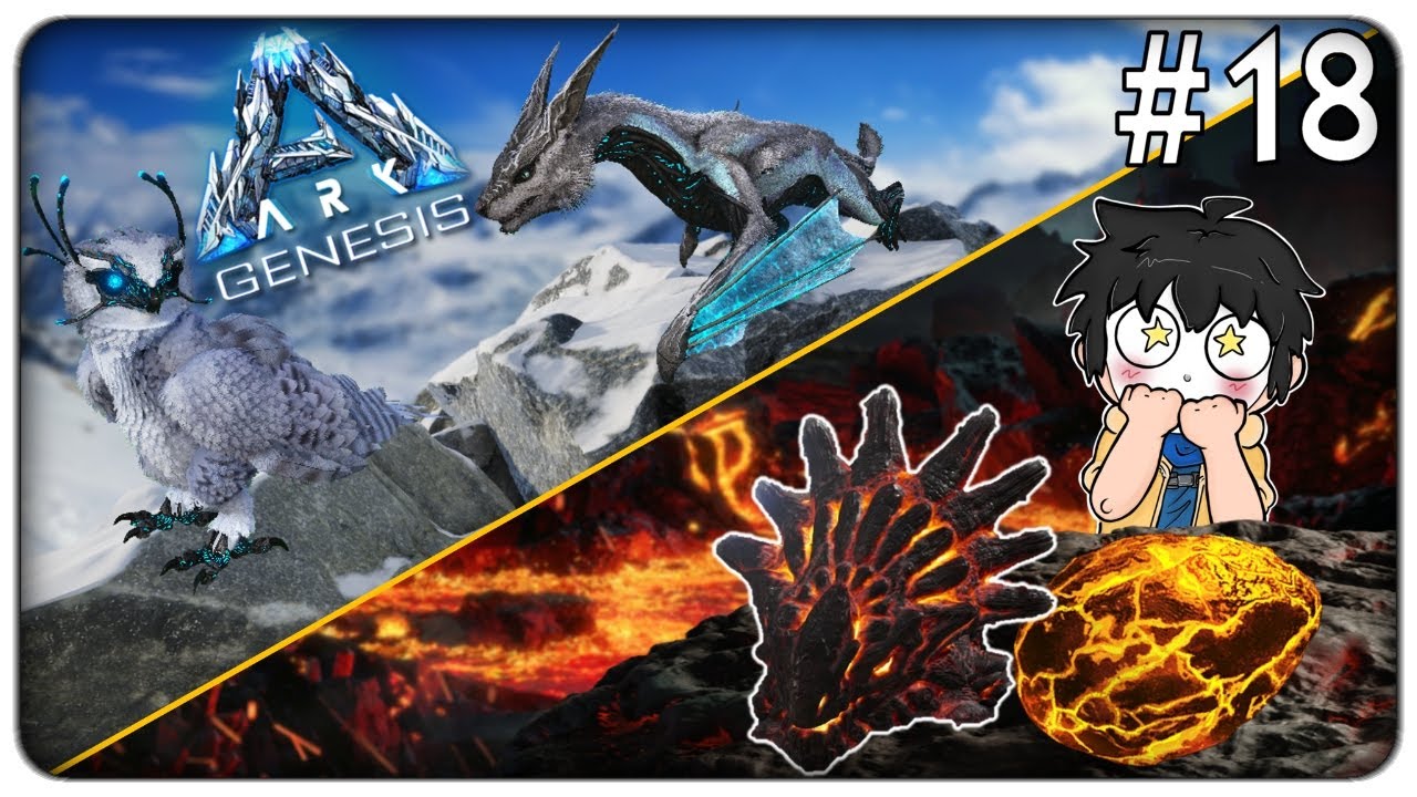 ALLEVIAMO UN CUCCIOLO DI MAGMASAURO E CATTURIAMO LE CREATURE DI EXTINCTION | Ark Genesis - ep. 18