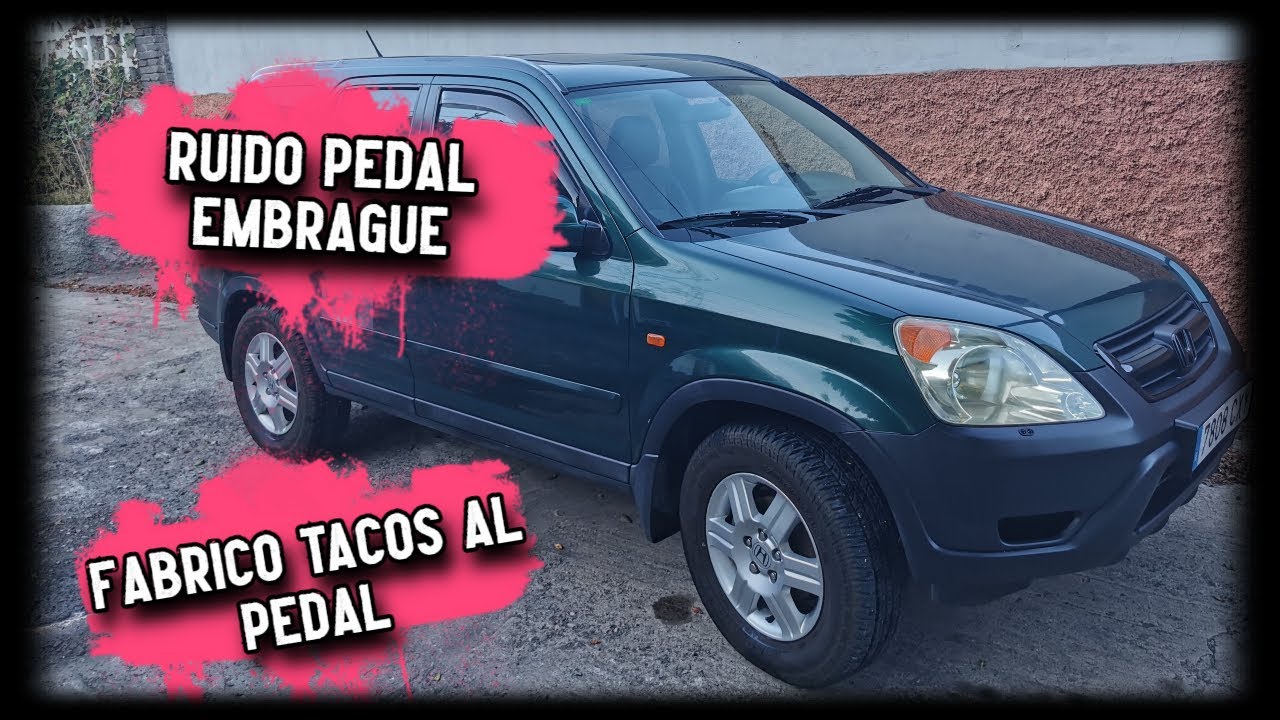 REPARO PEDAL | Cambio CILINDRO MAESTRO y BOMBIN | HONDA CRV