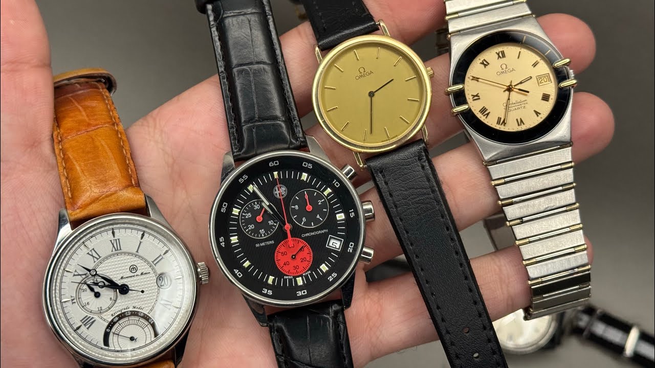 🚨 Rare First Generation Omega De Villa and Consolation and other Japanese Watch Collection 
