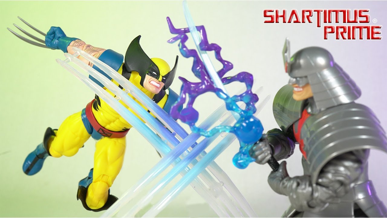 Обзор фигурки Marvel Legends Wolverine & Silver Samurai GamerVerse Marvel vs Capcom X-Men