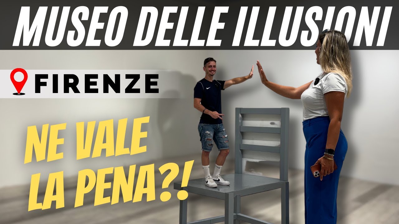 MUSEO DELLE ILLUSIONI a Firenze: Tutte le attrazioni più incredibili! / Daily Vlog (Ep. 30)