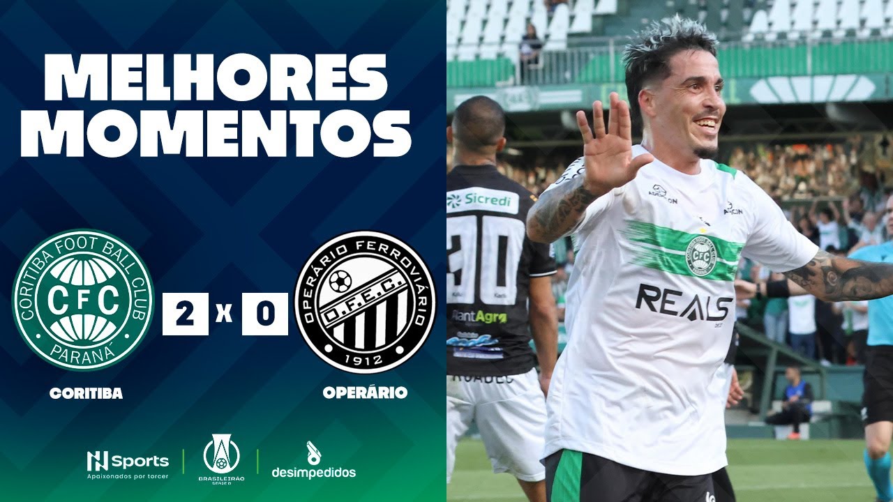 CORITIBA 2 X 0 OPERÁRIO | MELHORES MOMENTOS | 5ª RODADA BRASILEIRÃO SÉRIE B