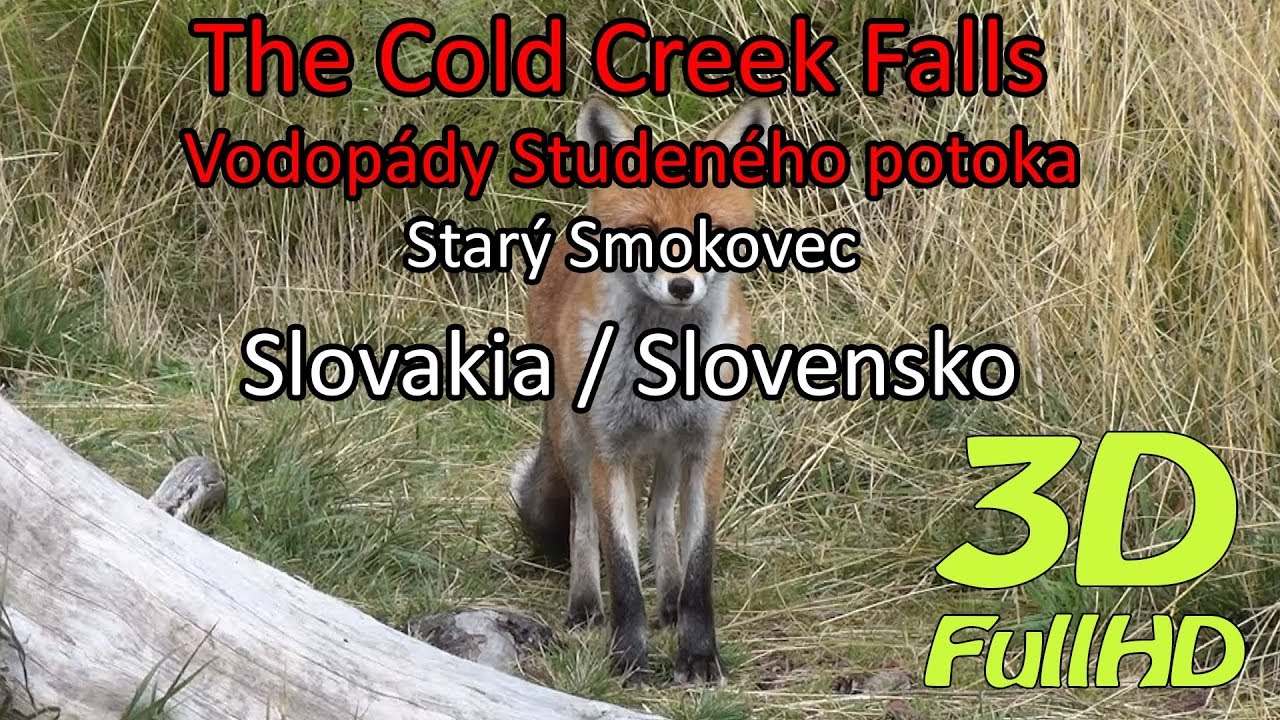 [3D] Extended: The Cold Creek Falls, Stary Smokovec, Slovakia