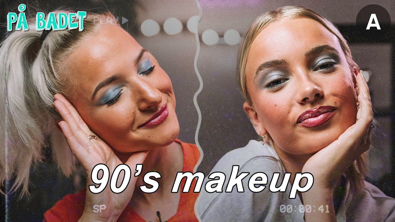 Tester 20 år gamle sminketrender med Emma Ellingsen! | På Badet med VITA